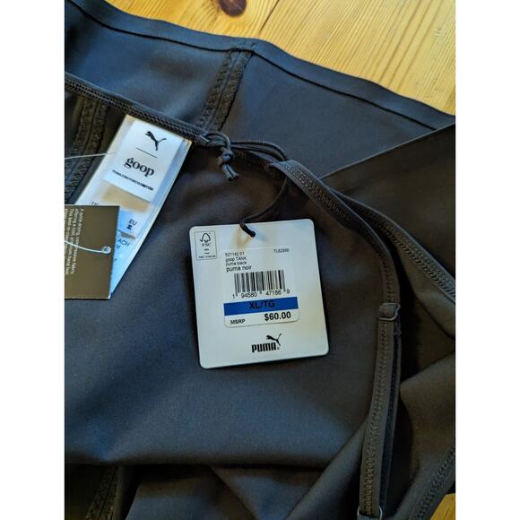 PUMA X Goop Women's Size XL Training Performance Tank Black Compression NWT - Picture 3 of 5